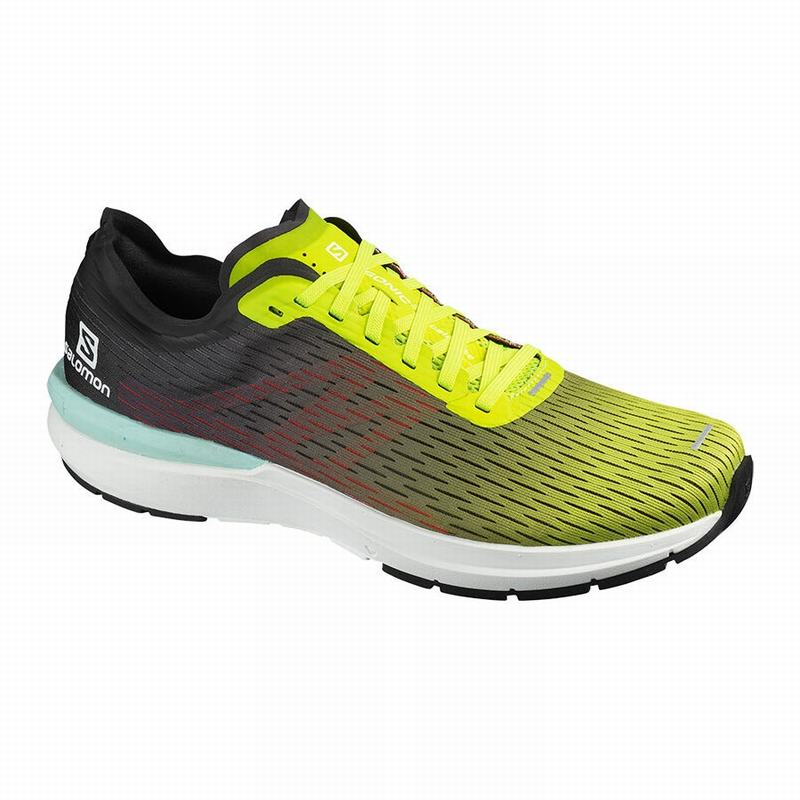 Zapatillas De Running Salomon Hombre Amarillo / Blancas - Salomon Argentina SONIC 3 ACCELERATE ,1632